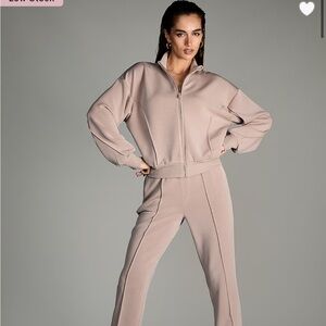 VSX Featherweight Knit Full-Zip Jacket Taupe Size L